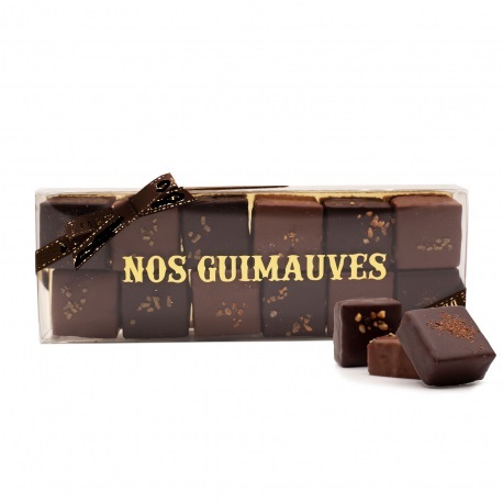 Guimauve Nounours chocolat Lait 90g - La Chocolatière